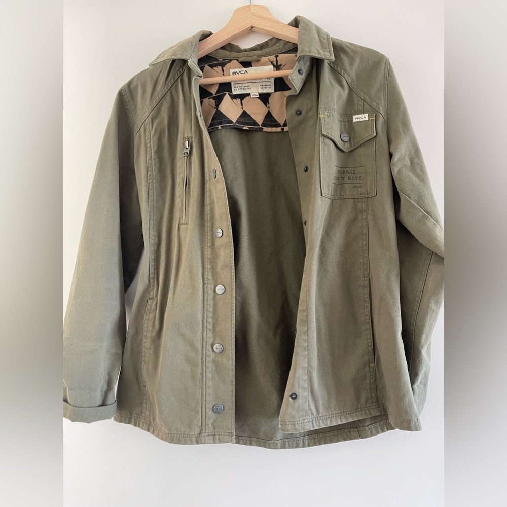 RVCA military jacket